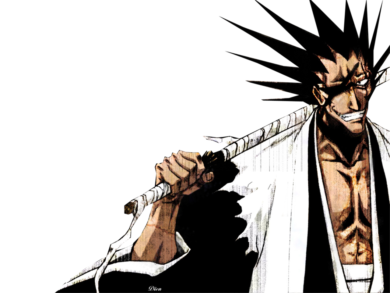Kenpachi Zaraki Anime Bleach Image