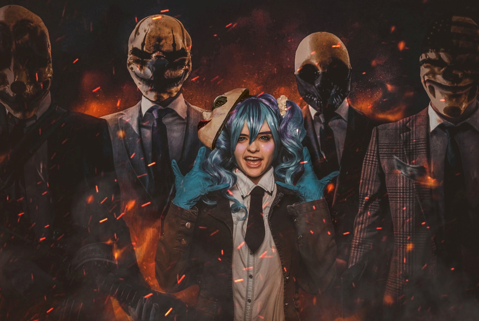 Payday 2 woman cosplay Image