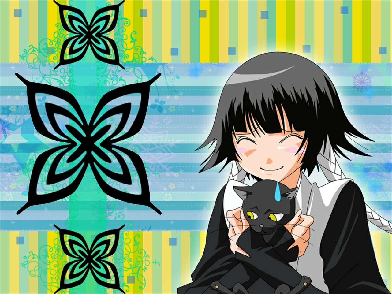 Yoruichi Shihôin Soifon (Bleach) Anime Bleach Image