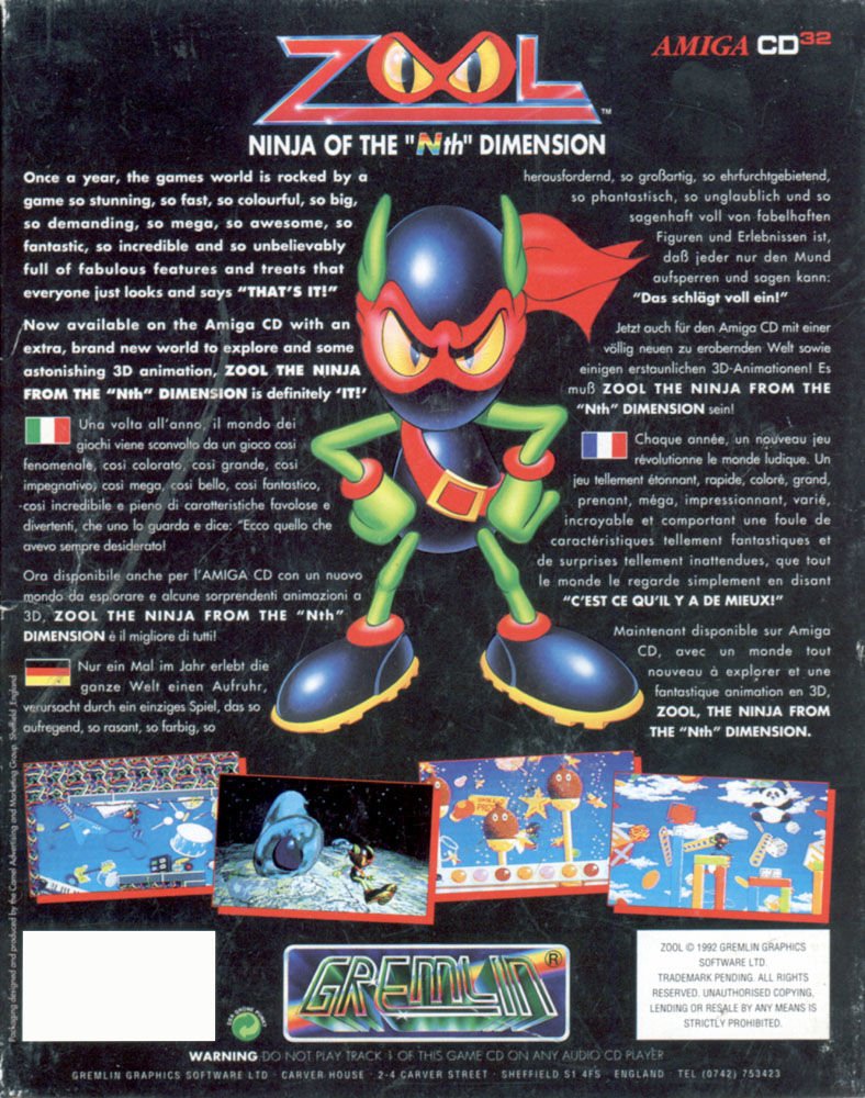 video game Zool Image