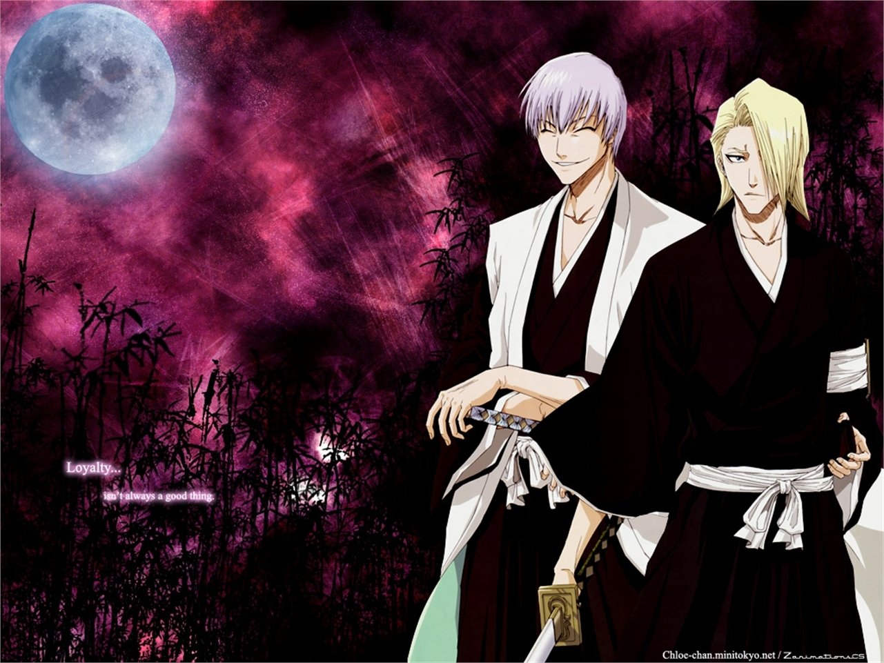 Izuru Kira Gin Ichimaru Anime Bleach Image
