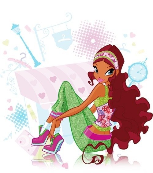 brown hair Aisha (Winx Club) TV Show Winx Club Image