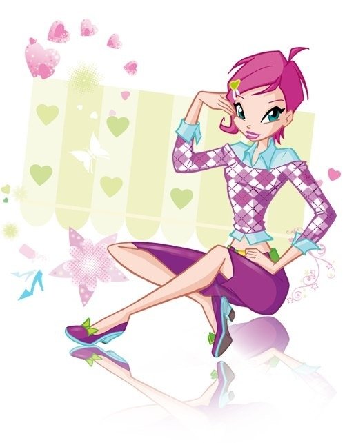 short hair Tecna (Winx Club) TV Show Winx Club Image