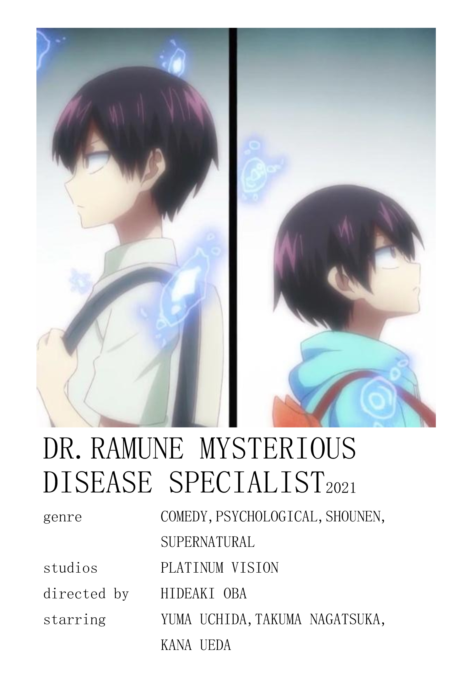 Dr Ramune Mysterious Disease Specialist Dr.Ramune Mysterious Disease Specialist poster alternative by 1991king