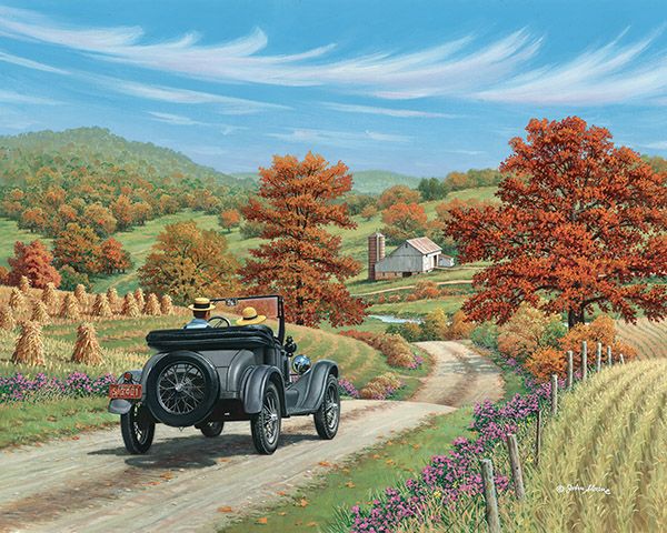 Taking The Scenic Route by John Sloane