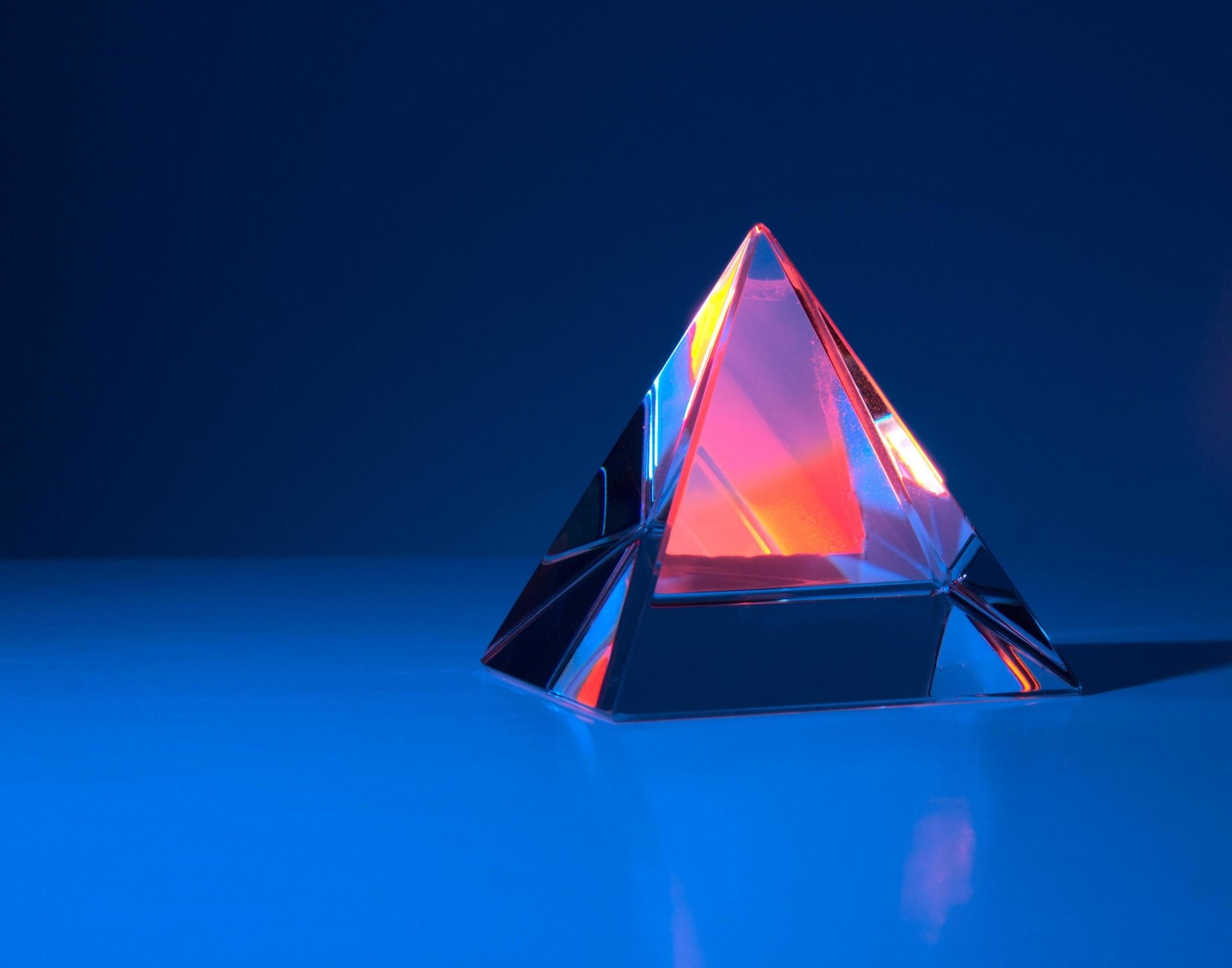  Glowing Pyramid