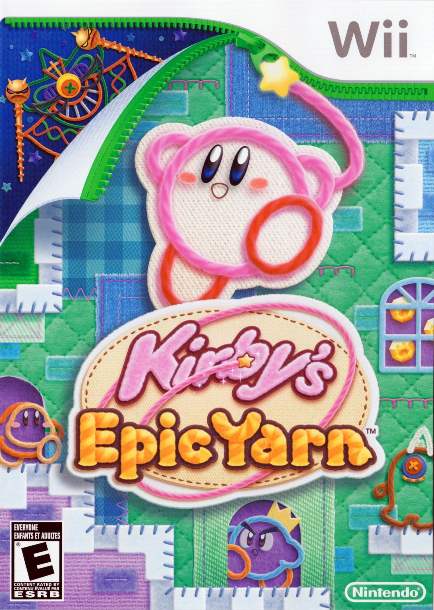 video game Kirby's Epic Yarn Image