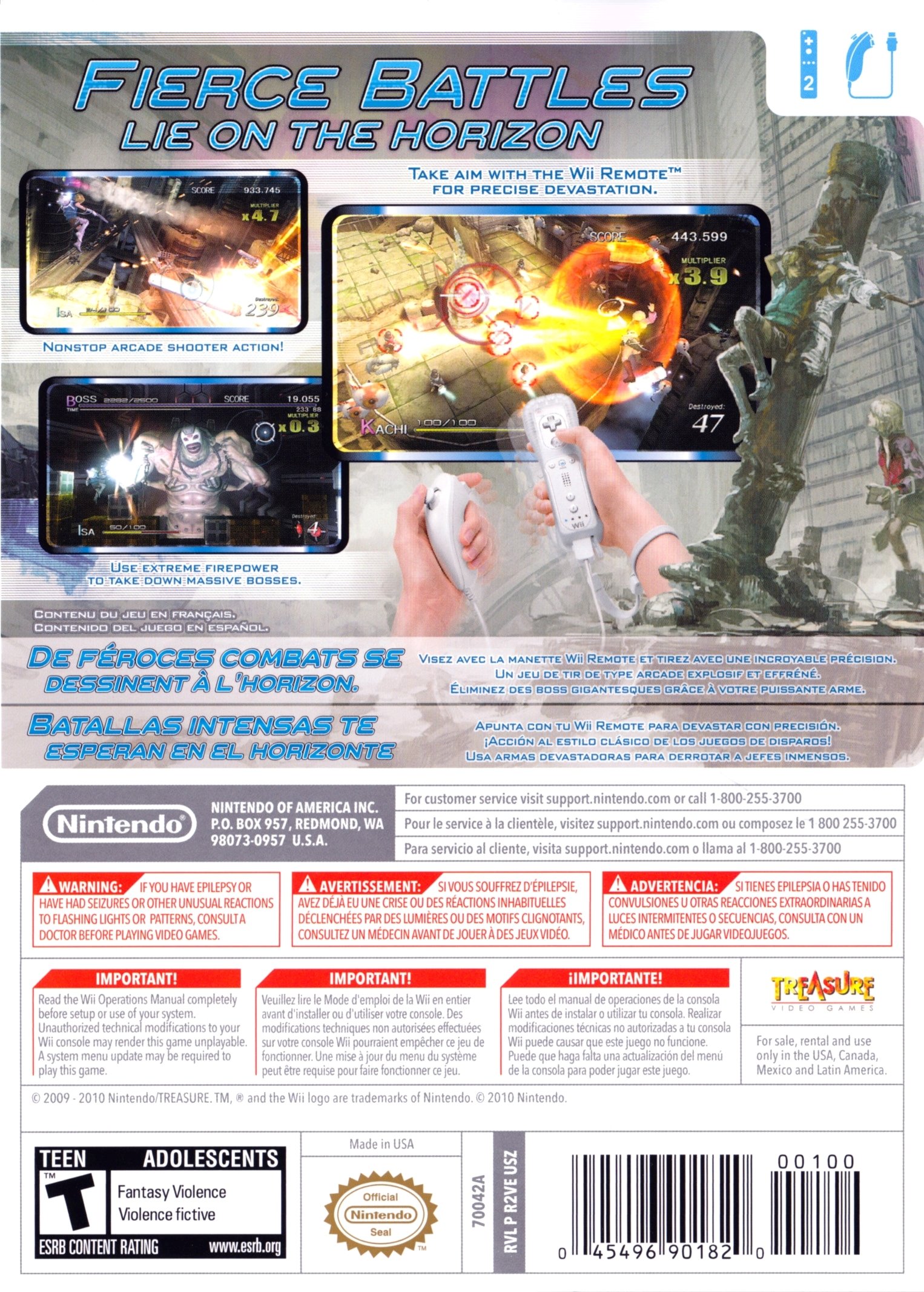 video game Sin & Punishment: Star Successor Image