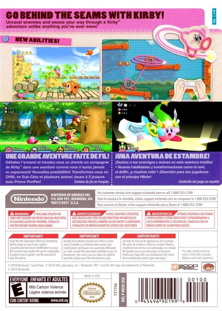 video game Kirby's Return To Dream Land Image