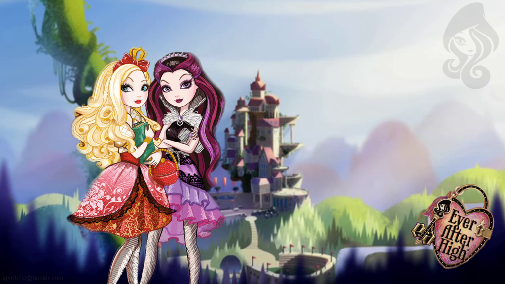 ever after high apple white wallpaper
