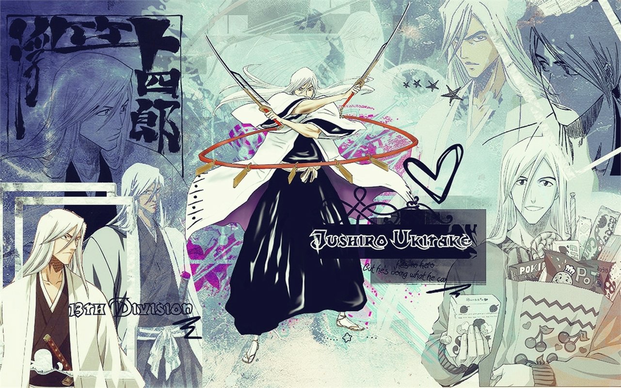 Jūshirō Ukitake Anime Bleach Image