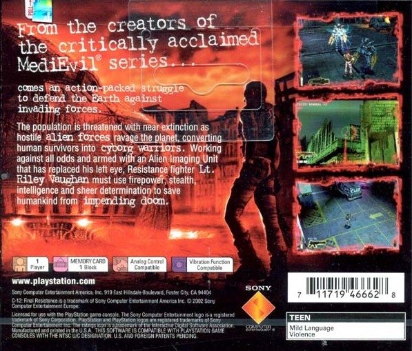 video game C-12: Final Resistance Image