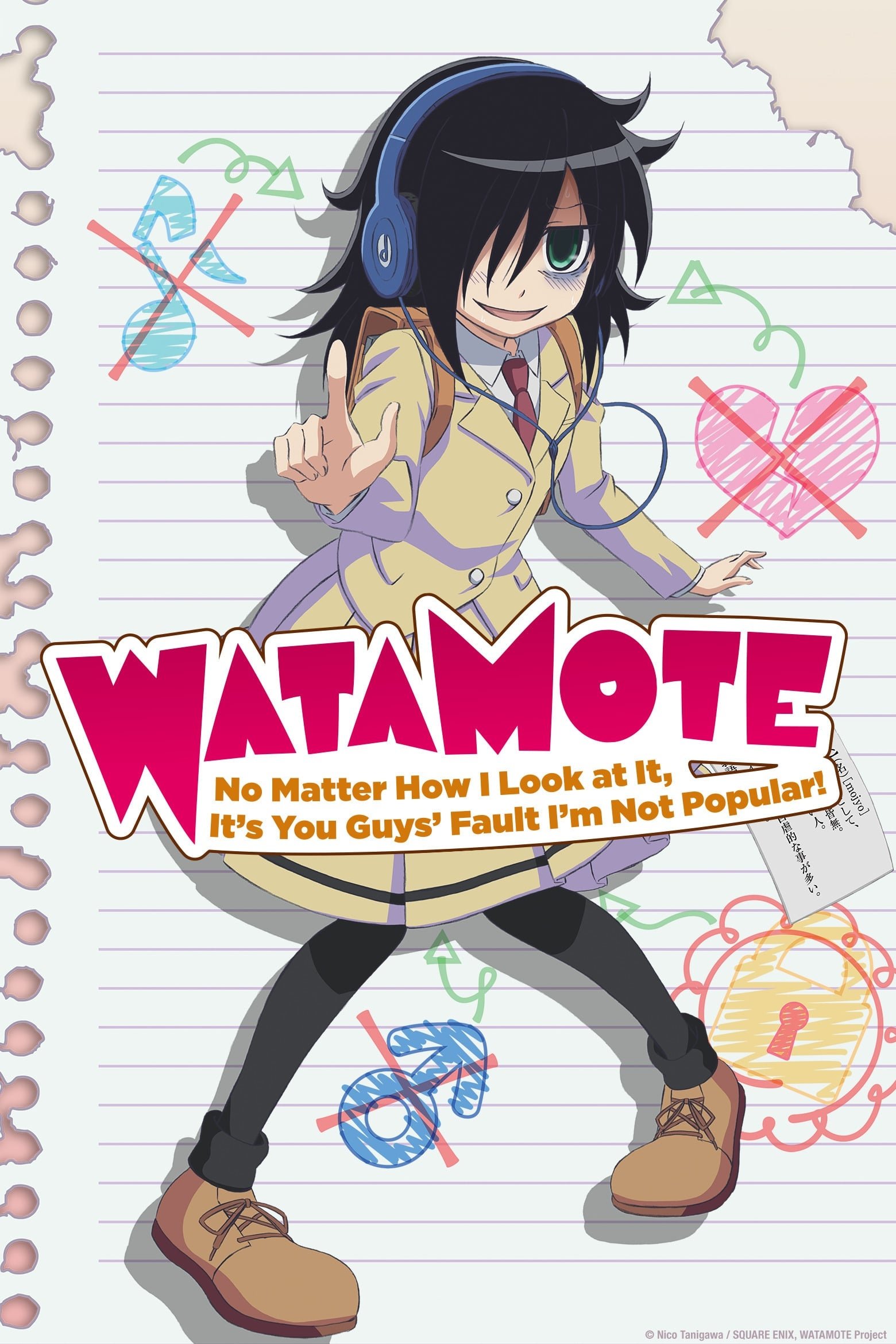 Watamote - Desktop Wallpapers, Phone Wallpaper, PFP, Gifs, and More!