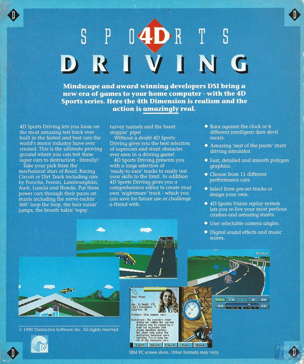 4D Sports Driving Picture