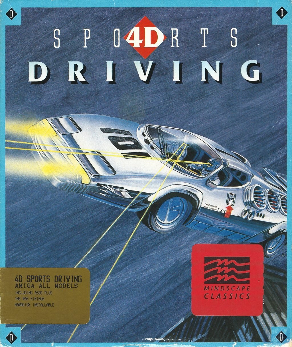 video game 4D Sports Driving Image