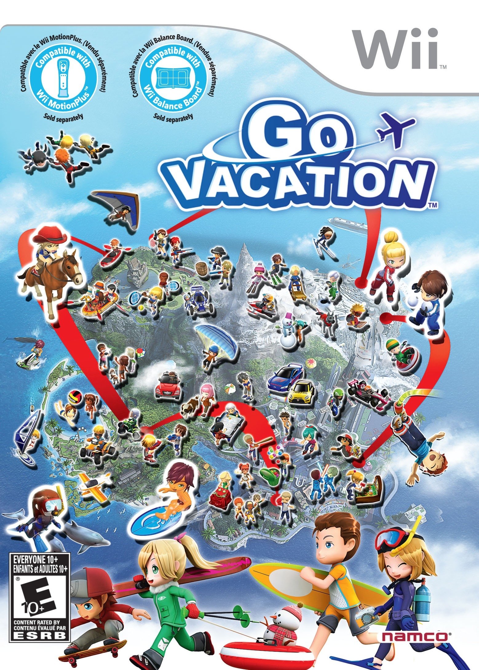 video game Go Vacation Image