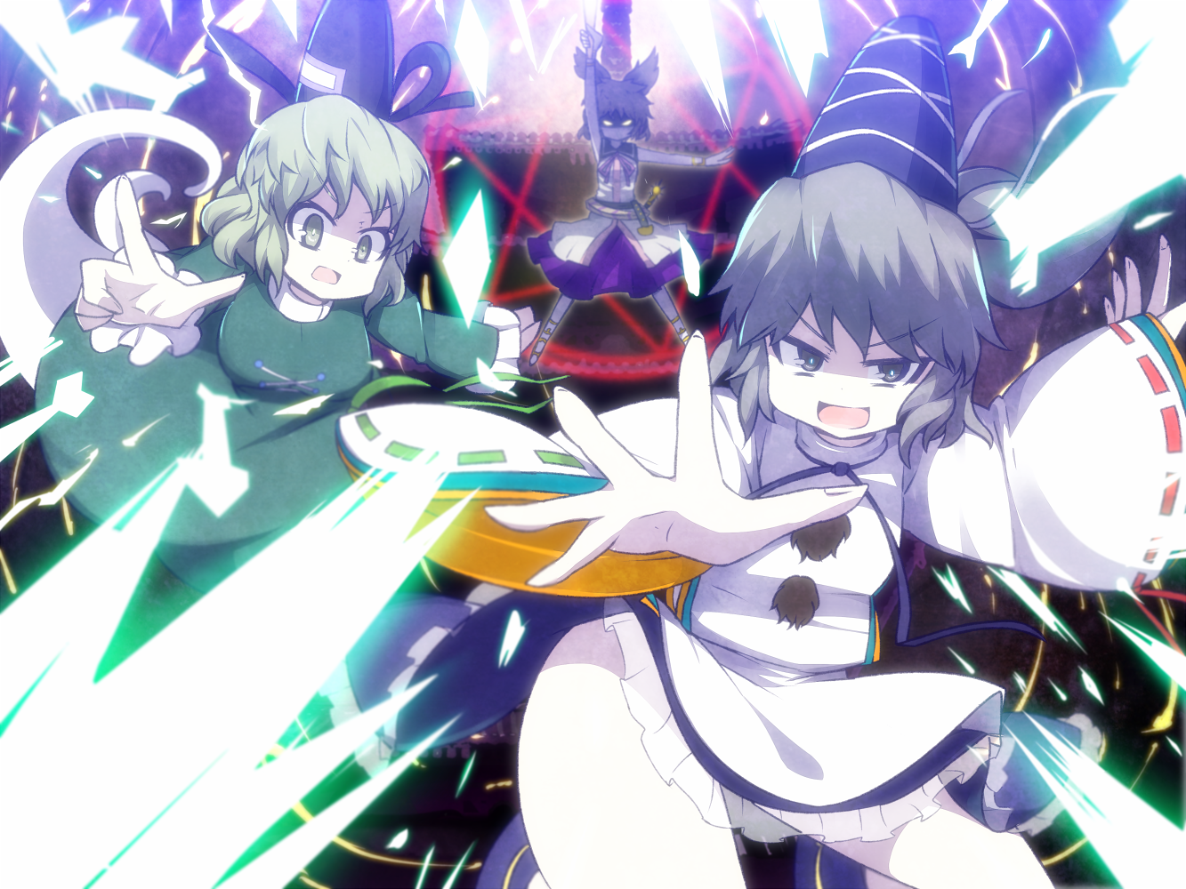 Toyosatomimi no Miko Soga no Tojiko Mononobe No Futo Anime Touhou Image