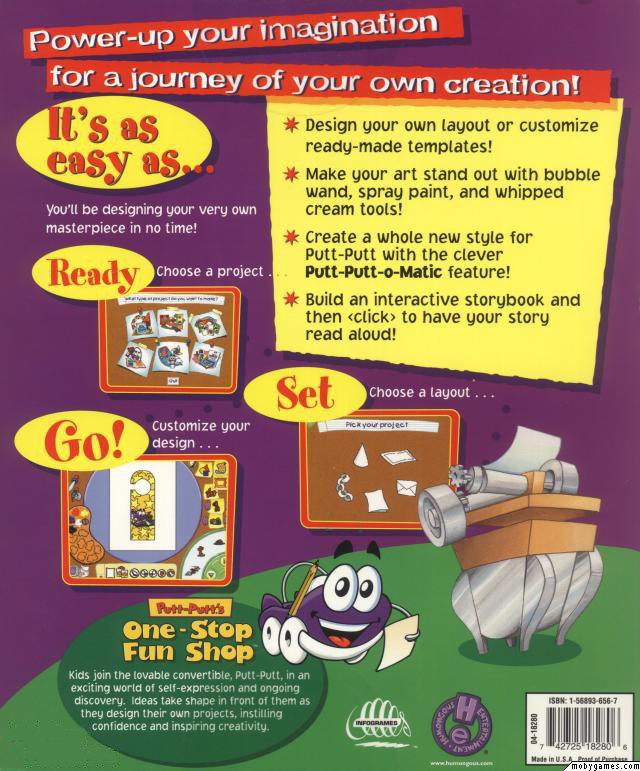 video game Putt Putt's One Stop Fun Shop Image