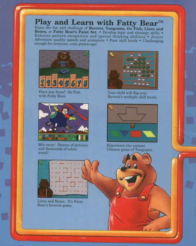 video game Fatty Bear's Fun Pack Image