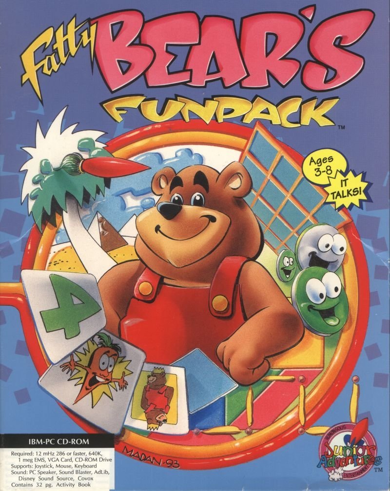 video game Fatty Bear's Fun Pack Image