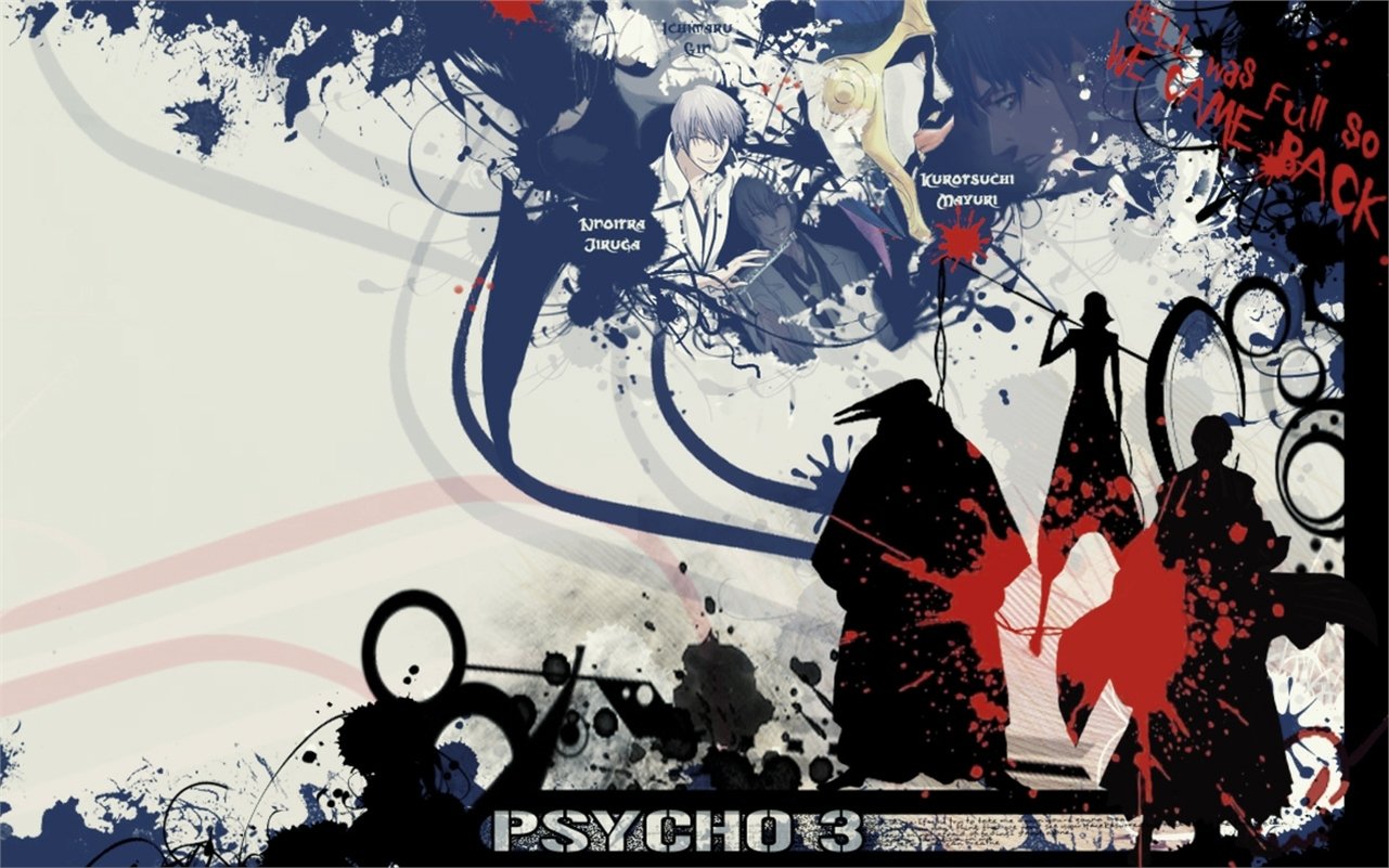 Gin Ichimaru Mayuri Kurotsuchi Nnoitra Gilga Anime Bleach Image