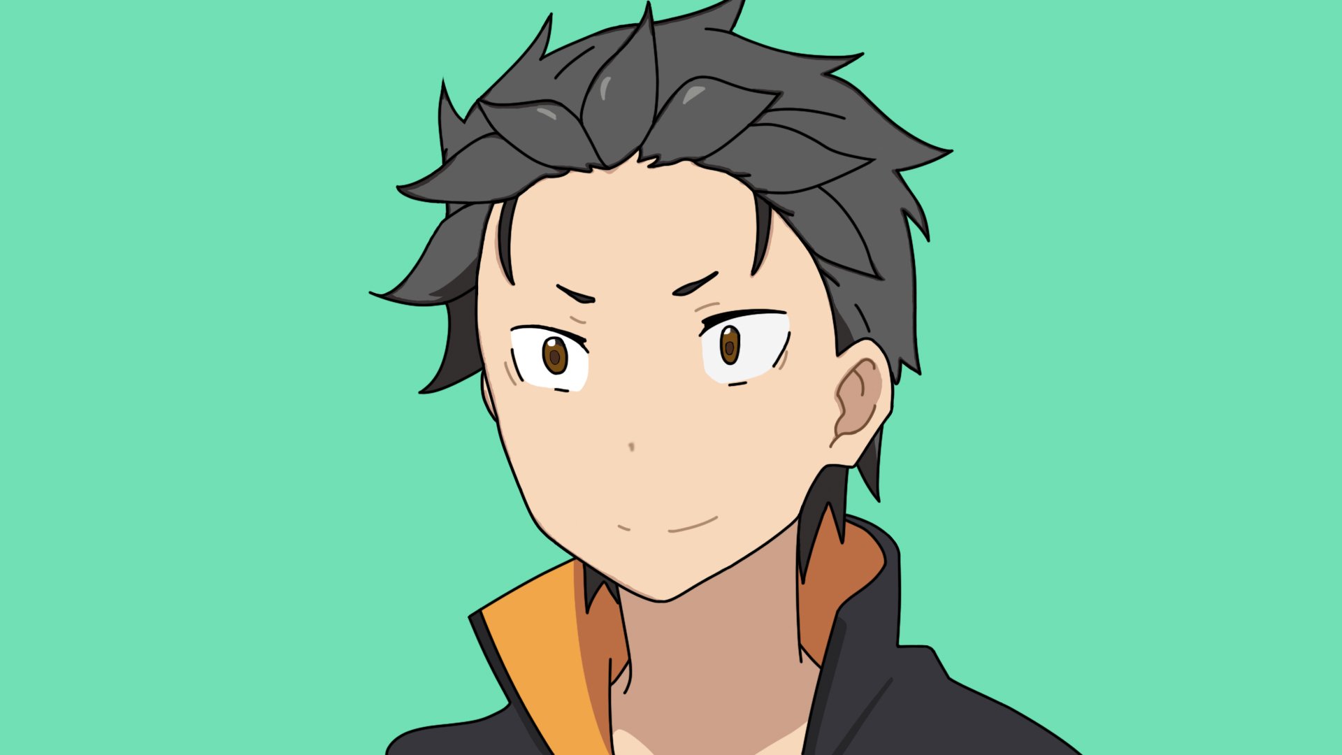 Re:Zero - Starting Life in Another World Subaru Subaru Natsuki Anime Image