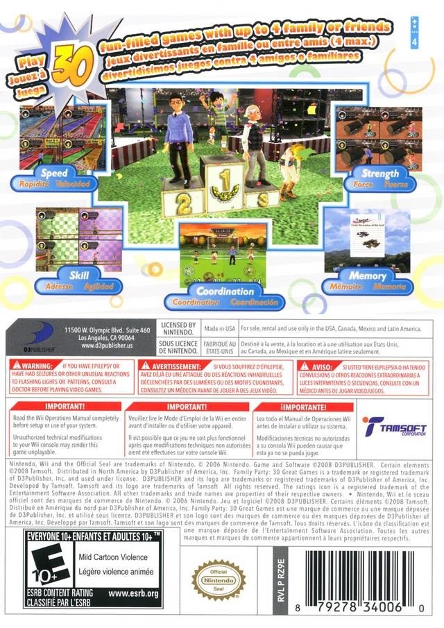 video game Family Party: 30 Great Games Image