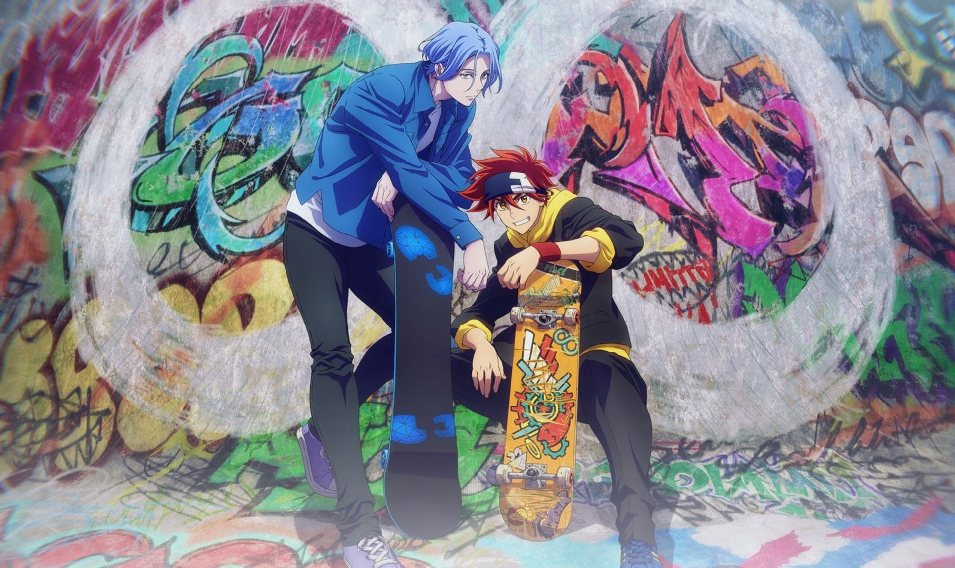 Sports skateboard Anime SK8 the Infinity Image