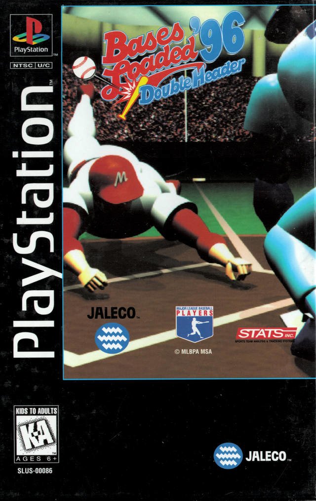 video game Bases Loaded '96: Double Header Image