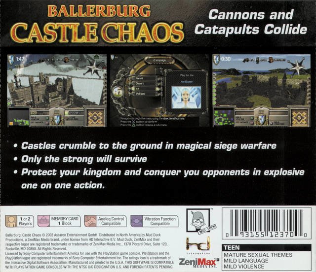 video game Ballerburg: Castle Chaos Image