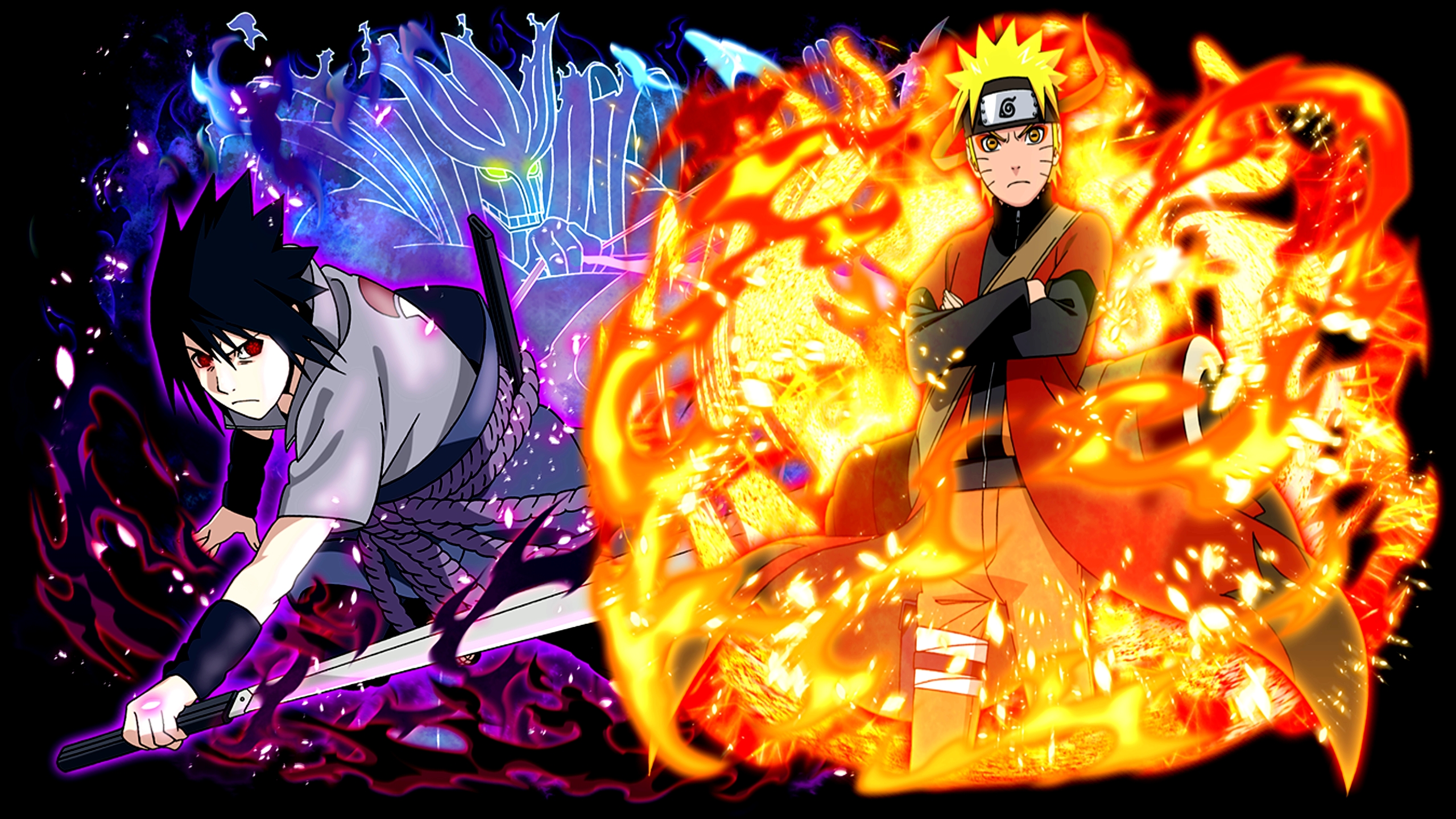 Naruto Uzumaki & Sasuke Uchiha