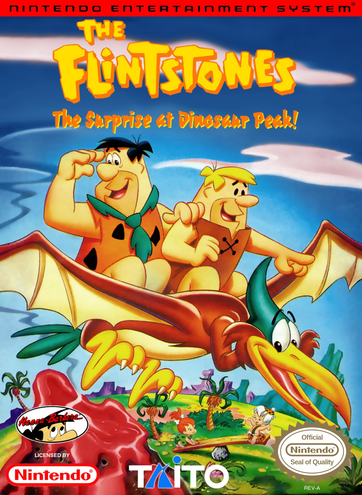video game The Flintstones: The Surprise at Dinosaur Peak! Image