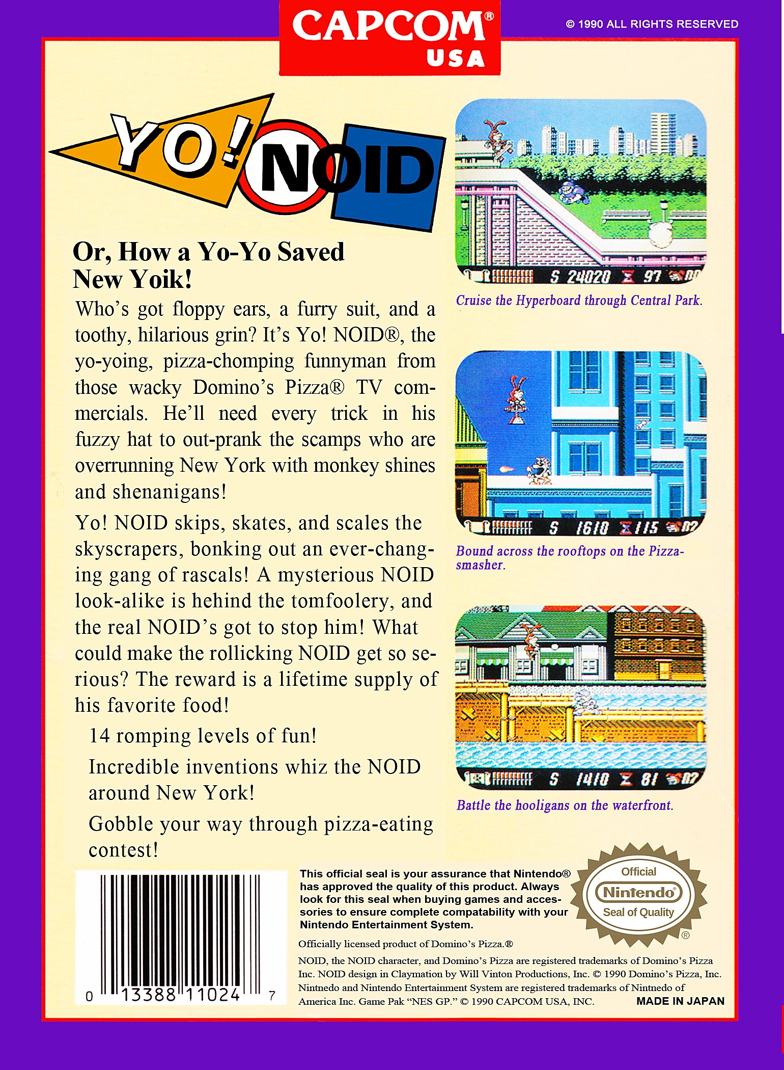video game Yo! Noid Image