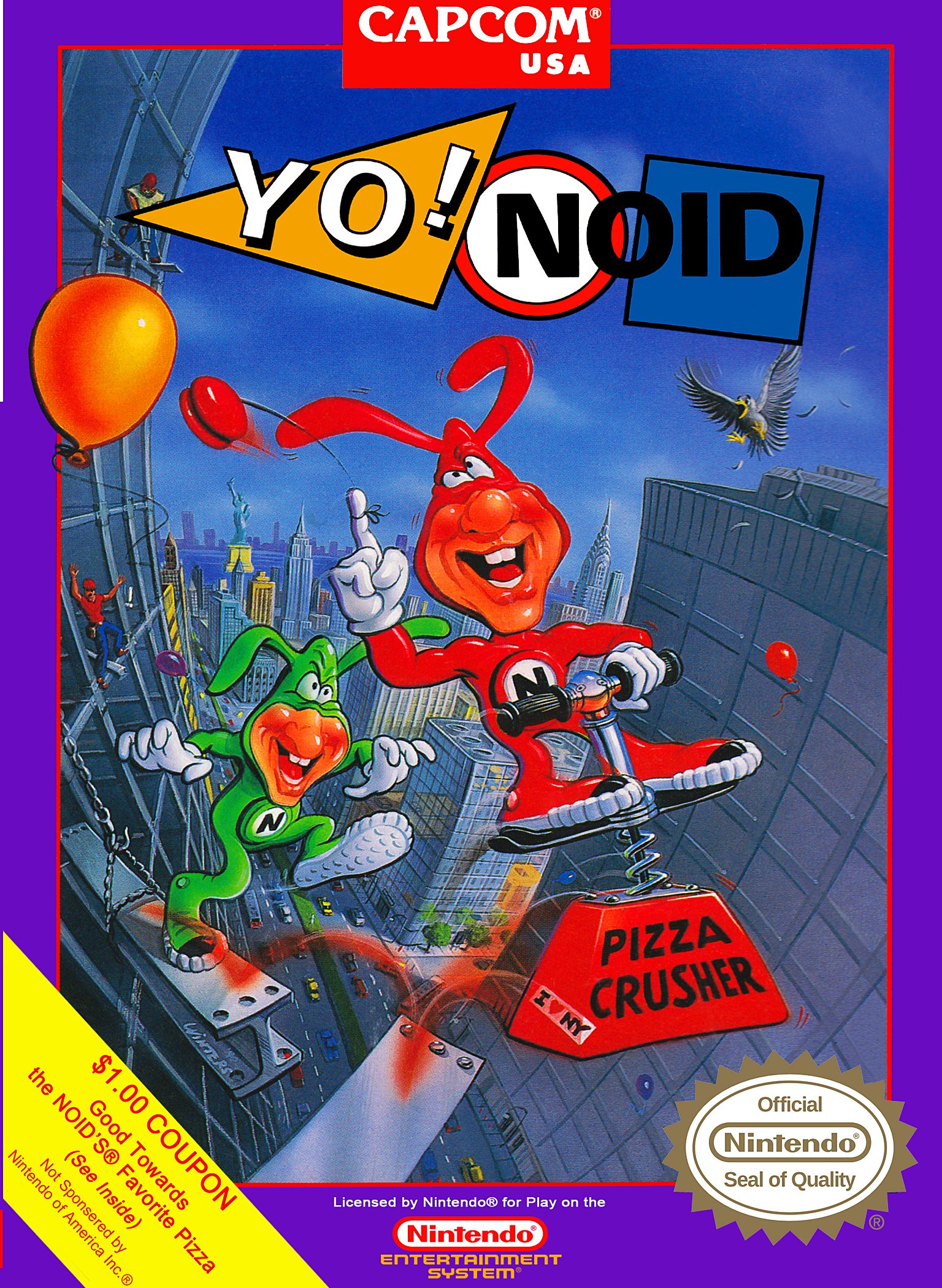 video game Yo! Noid Image