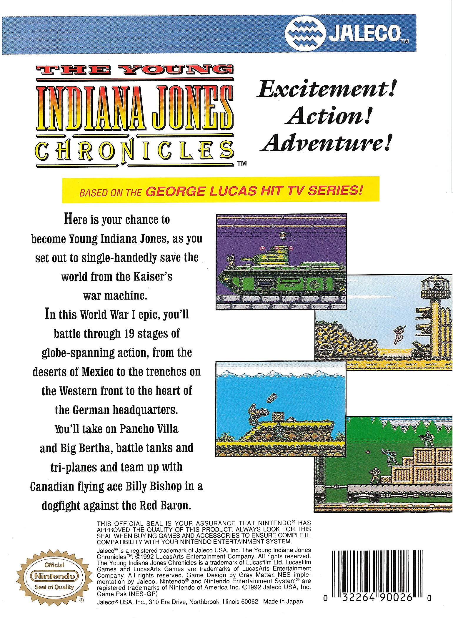 video game The Young Indiana Jones Chronicles Image