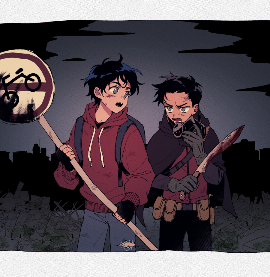 Download Black Hair Superboy Robin (DC Comics) Post Apocalyptic Damian ...