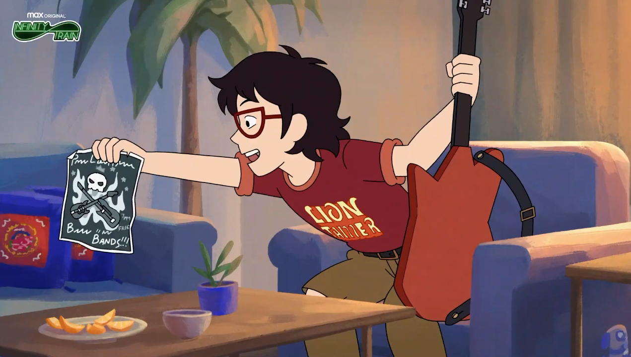 guitar Ryan Akagi TV Show Infinity Train Image