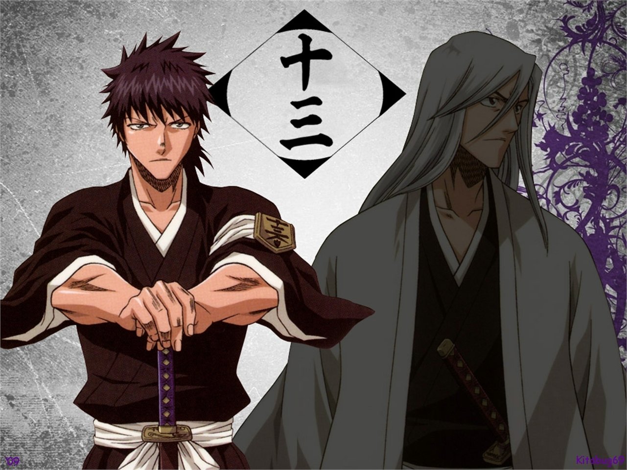 kaien shiba Jūshirō Ukitake Anime Bleach Image