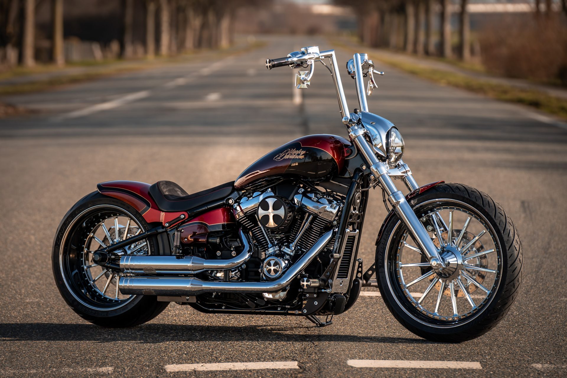 Thunderbike Modern Classic Customized Harley-Davidson Softail Breakout ...