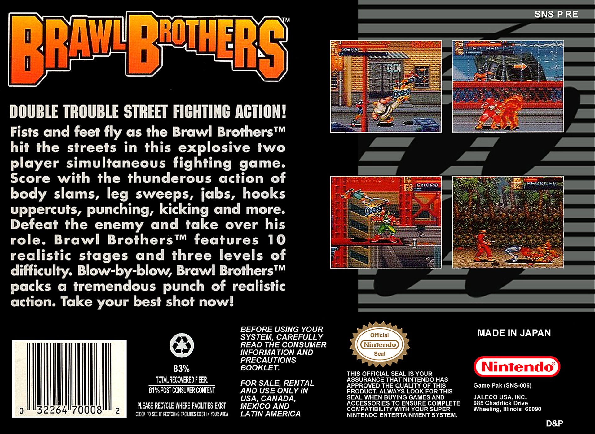 video game Brawl Brothers Image