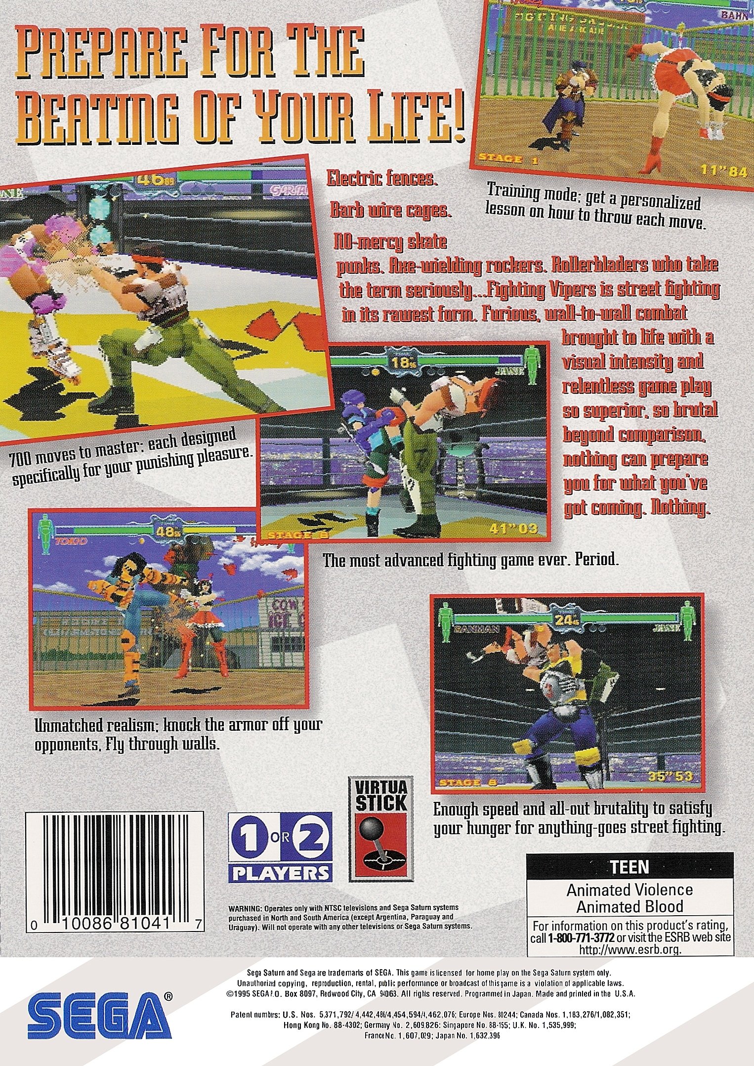 video game Fighting Vipers Image