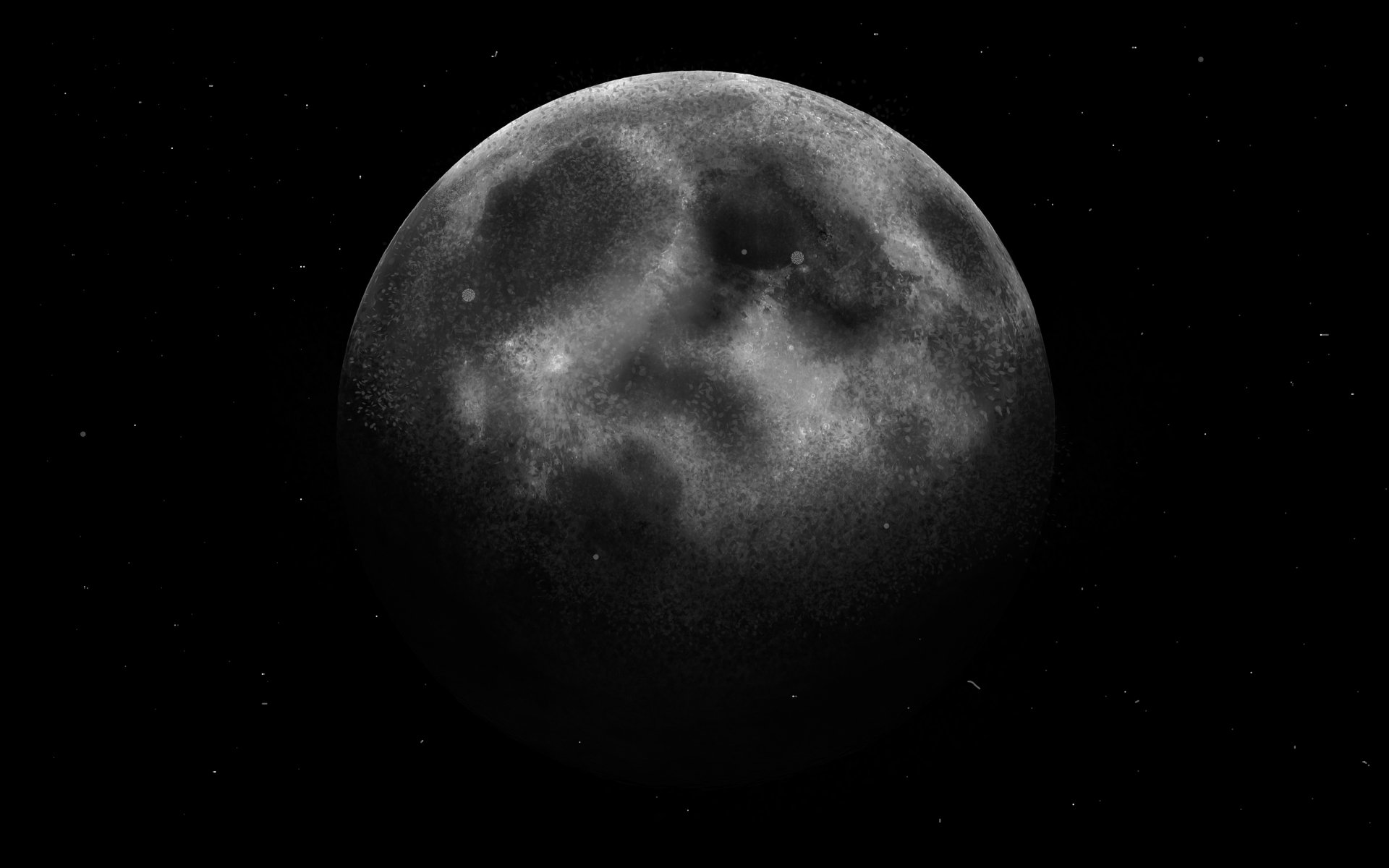 space moon Image
