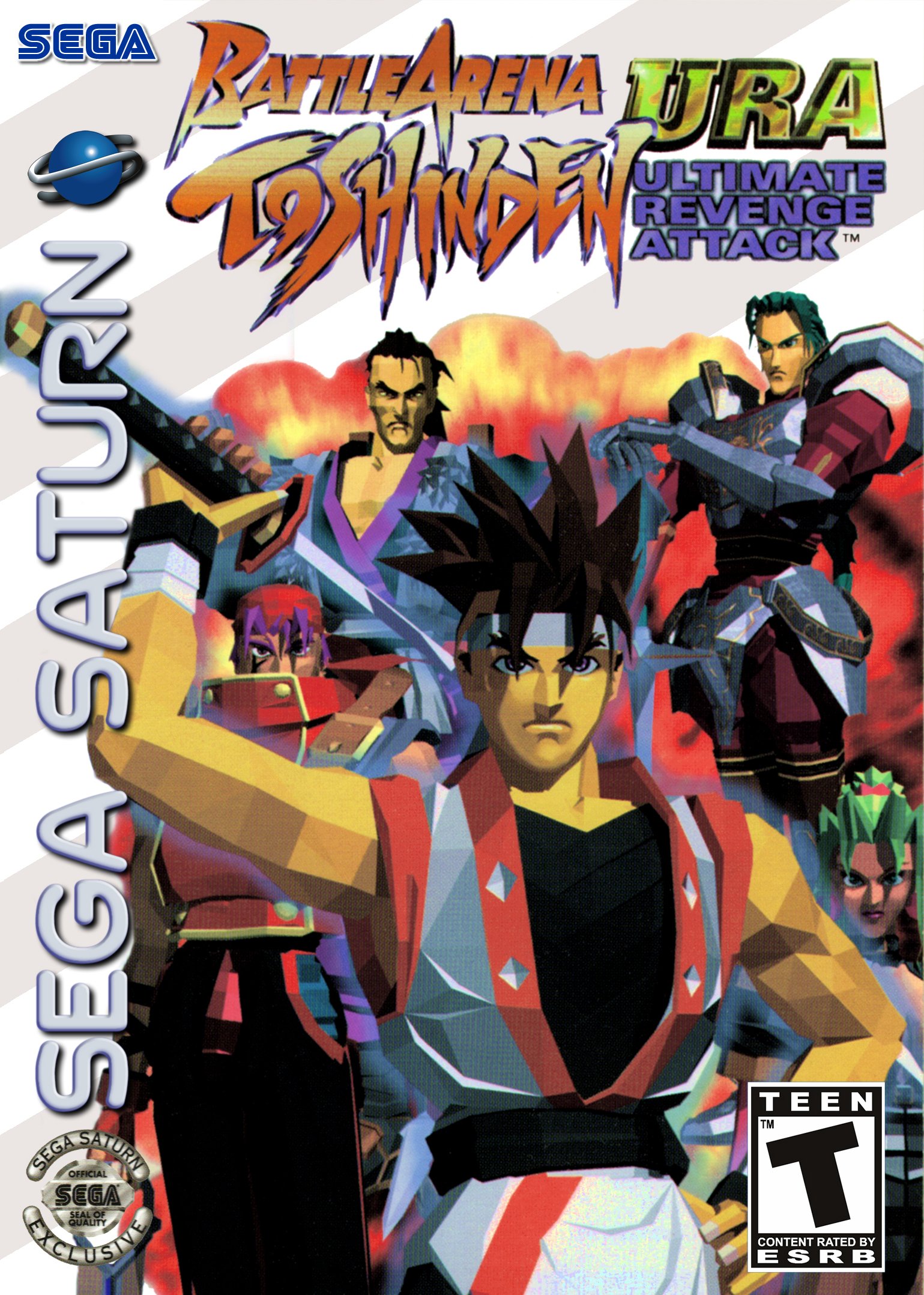 video game Battle Arena: Toshinden URA Image