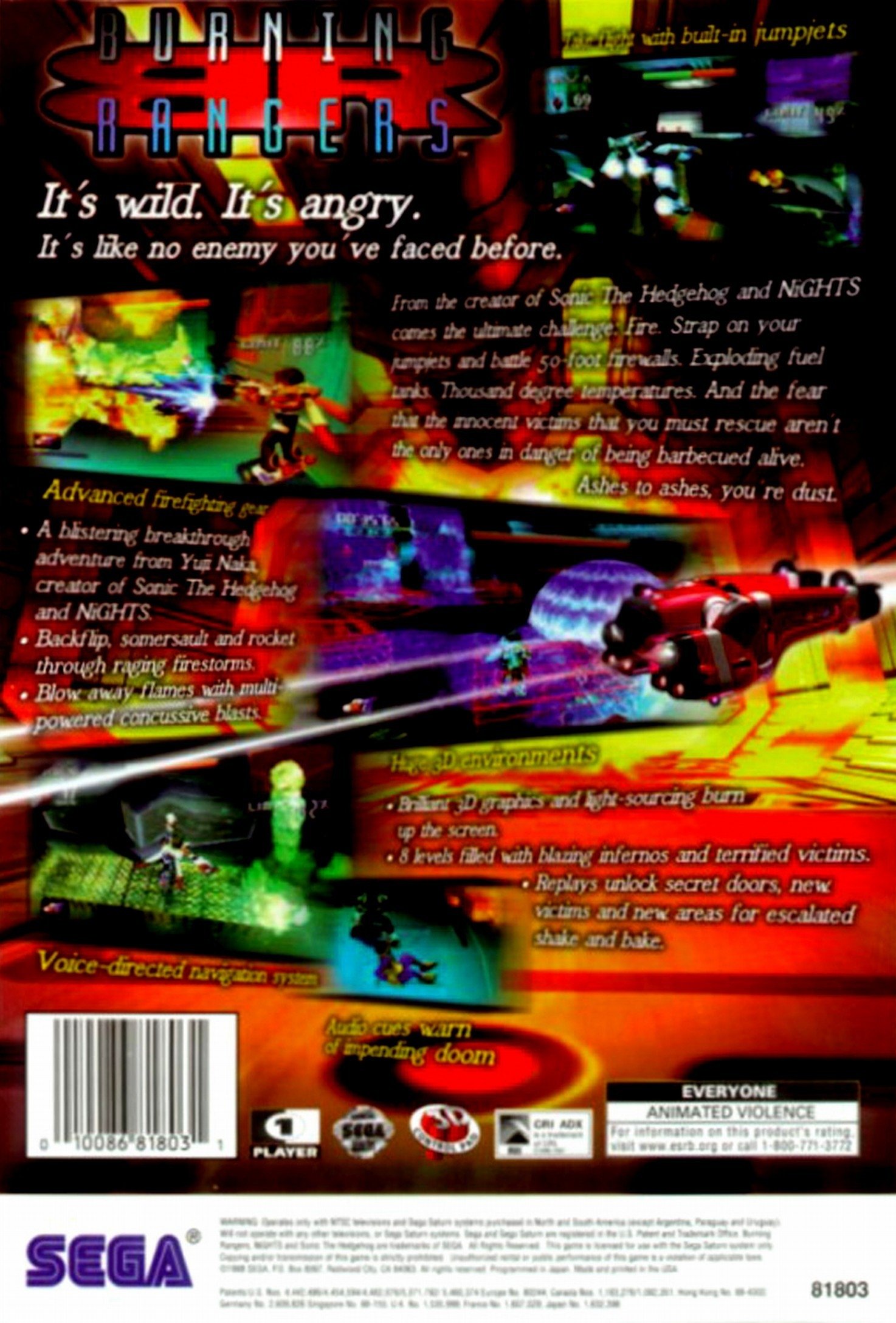 video game Burning Rangers Image