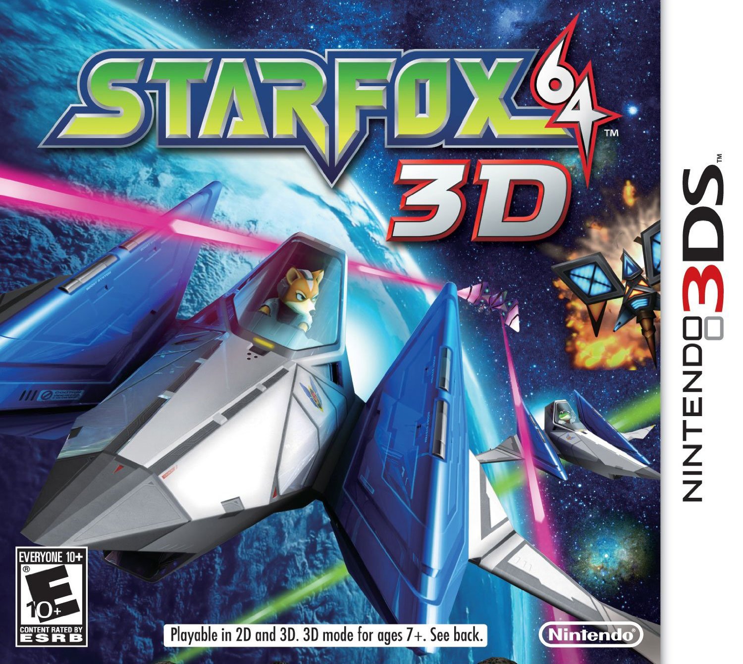 video game Star Fox 64 3D Image