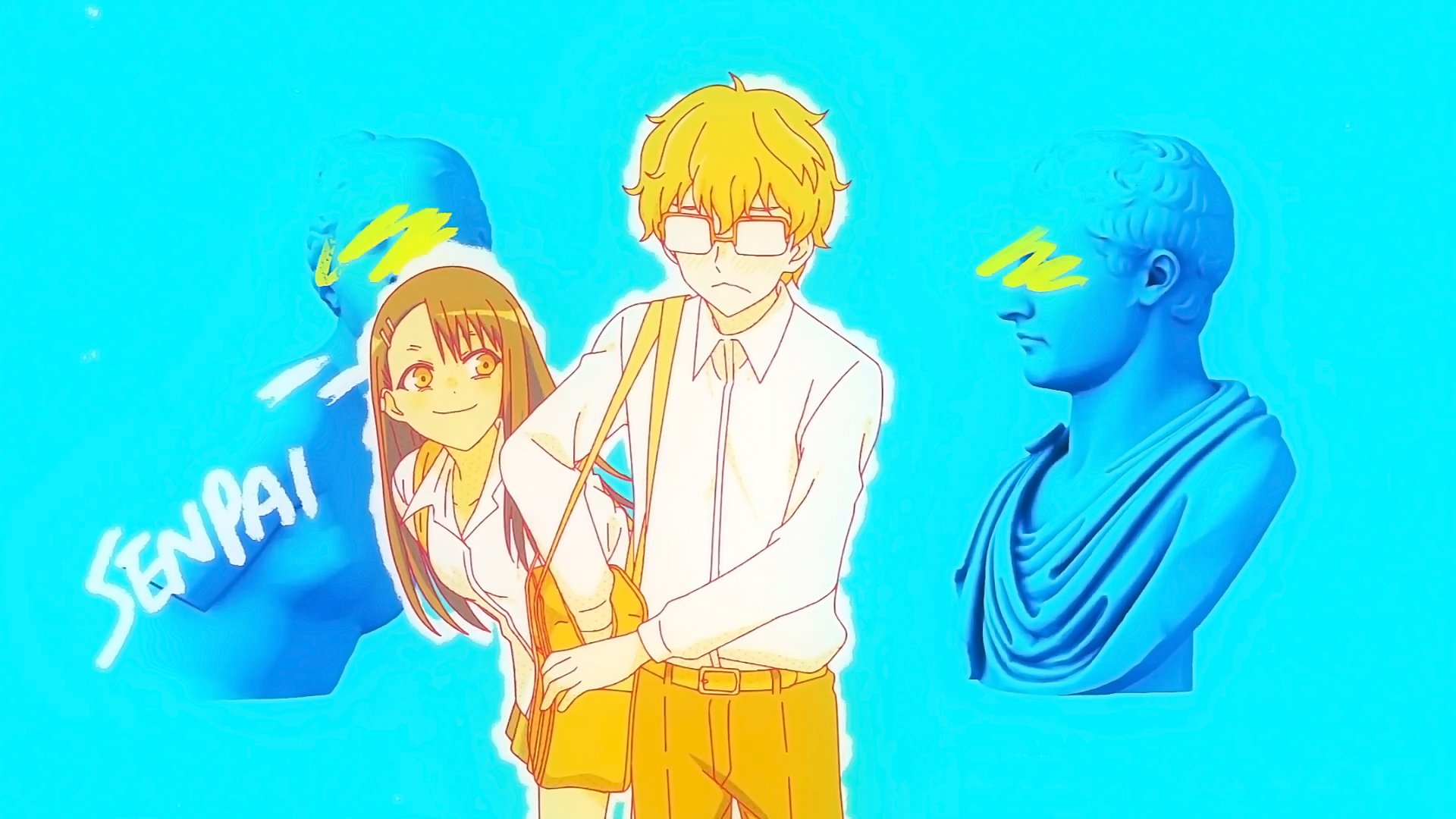 Hayase Nagatoro Naoto Hachioji Nagatoro-san Anime Don't Toy with Me Miss Nagatoro Image