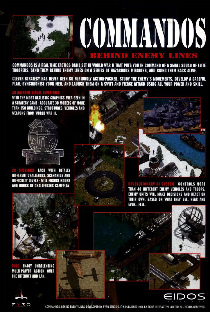 video game Commandos: Behind Enemy Lines Image