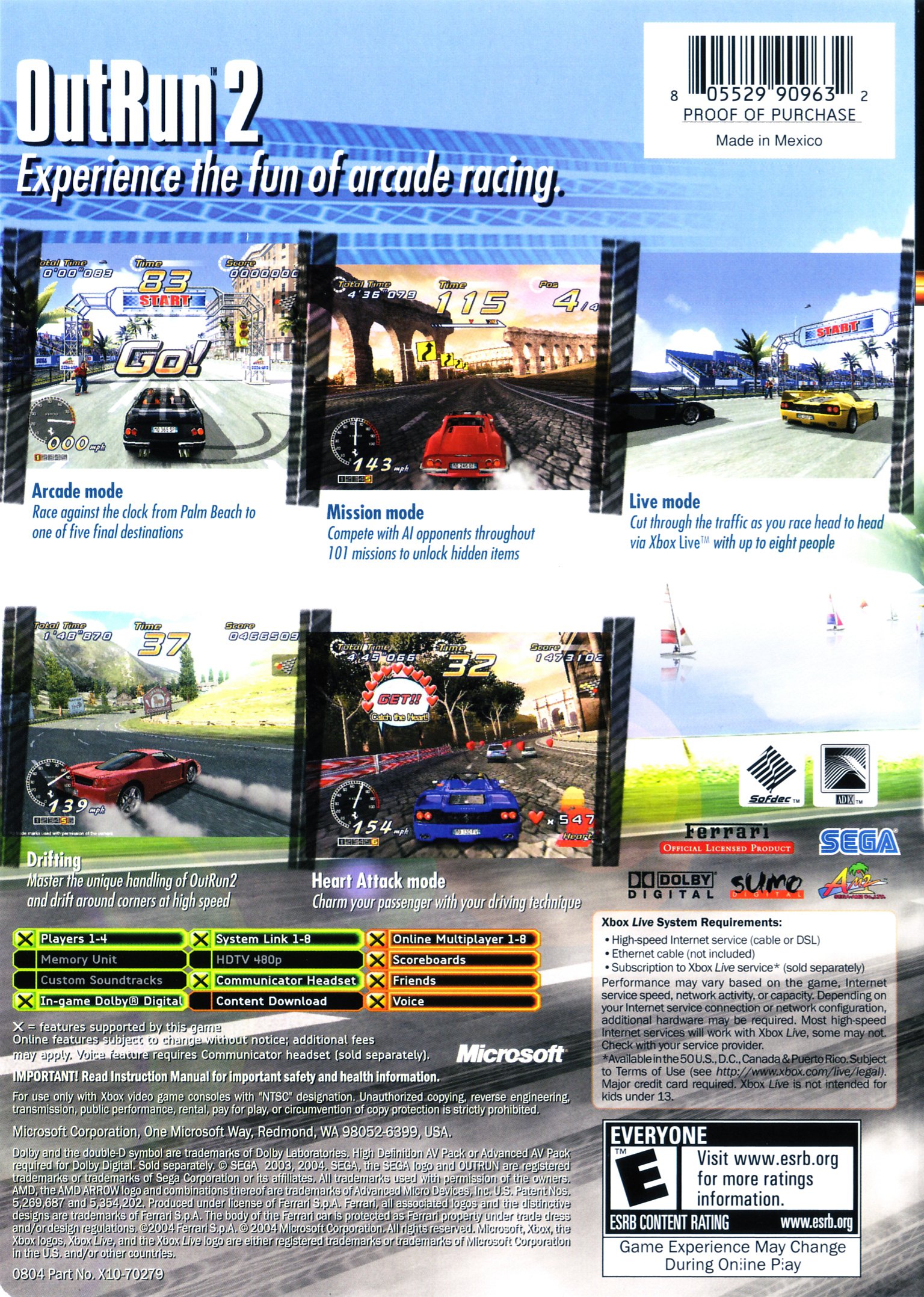 video game OutRun 2 Image
