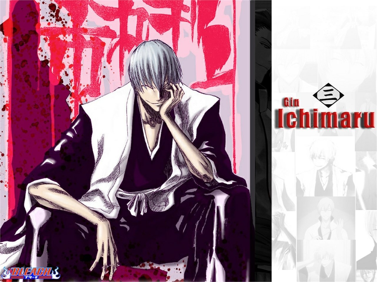 Gin Ichimaru Anime Bleach Image