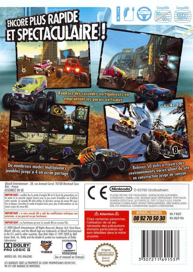 video game Monster 4x4: Stunt Racer Image
